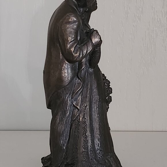 Austin Vintage Cold Cast Bronze Sculpture "The Wedding" Not Signed - Picture 5 of 9